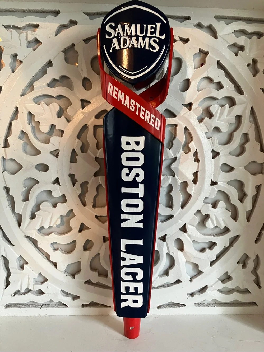 Samuel Adams Remastered Boston Lager Tap Handle NEW